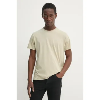 Pánské tričko Bavlněné tričko Filippa K 28474.FK béžová 12X, vel. XL