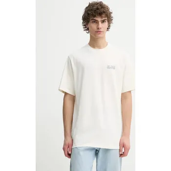 Bavlněné tričko Les Deux LDM101216 béžová 01X, vel. M