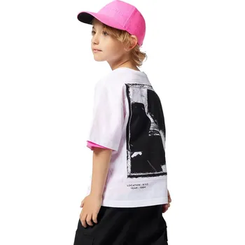 Chlapecké oblečení Dětské bavlněné tričko Marc Jacobs W60448.114.150 bílá 00X, vel. 138