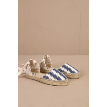 Dámské polobotky Espadrilky Manebi Flat Valenciana Espadrilles modrá barva, H 2.3 P0 H.2.3.P0 55X, EUR 38