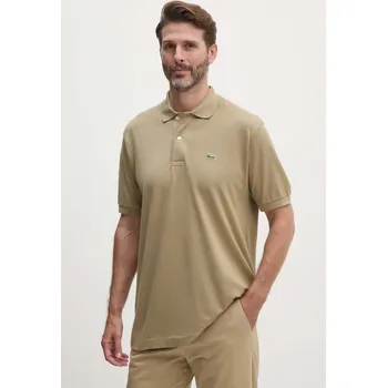 Bavlněné polo tričko Lacoste L1212 béžová 01A, vel. L/XL
