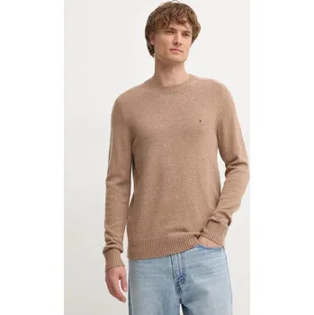Pánský svetr Svetr Tommy Hilfiger MW0MW36535 béžová 80X, vel. L