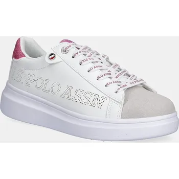 Pánské tenisky Sneakers boty U.S. Polo Assn. CODY bílá barva, CODY011W/5YH1 CODY011W.5YH1 00B, EUR 38