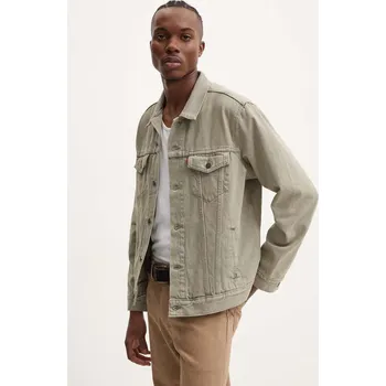 Pánská casual bunda Džínová bunda Levi's 72334 zelená 77X, vel. M
