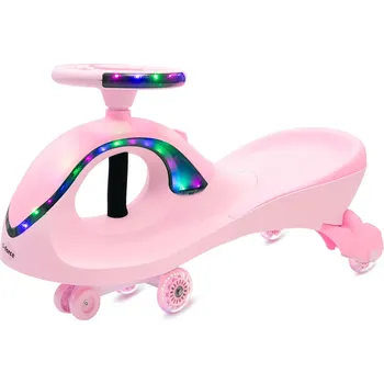 Odrážedlo Gravitační odrážedlo pro děti s LED Baby Mix G-Force baby pink
