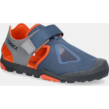 Dívčí sandály Dětské sandály adidas TERREX TERREX CAPTAIN TOEY 2.0 modrá barva, ID5243 95X, EUR 34