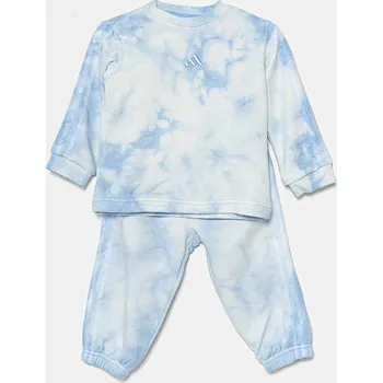 Dětská tepláková souprava adidas modrá barva, JC6153 50X, vel. 74