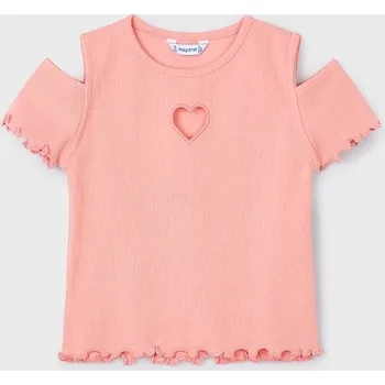 Dětské tričko Mayoral růžová barva, 3005 3005.6F.Mini.PPYA 38X, vel. 92