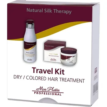 Kosmetická sada Mon Platin Cestovní balení pro suché a barvené vlasy