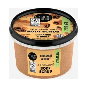 Tělový peeling Omlazující tělový peeling Skořice a med 250 ml