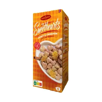 Sweethearts Cereální srdíčka s medem a skořicí 150 g