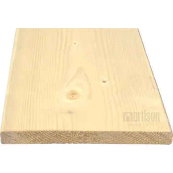 Obklad Fasádní obklady - hoblovaná prkna 18x195x4200 s fází, Sever