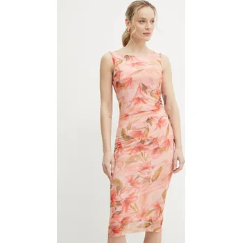 Dámské šaty Šaty Fracomina FS25SD2005W749K9 růžová 39X, vel. XL