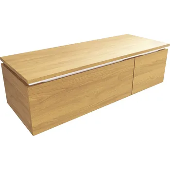 Koupelnový nábytek SAT Koupelnová skříňka SAT Feel 120x30x46 cm medový dub mat SATFEEL2120DMD SATFEEL2120DMD