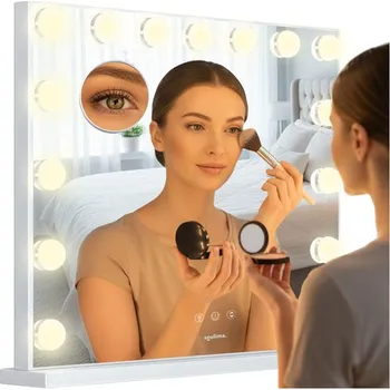 Kosmetické zrcátko 58x46cm LED podsvícení