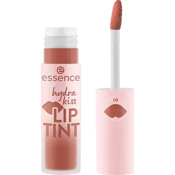 Rtěnka Essence Hydra Kiss Lip Tint barva na rty 01 Blushing Nude 4 ml