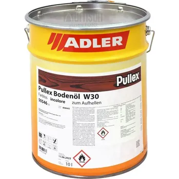 barva a nátěr na dřevo ADLER Pullex Bodenöl - terasový olej 10 l Šedý