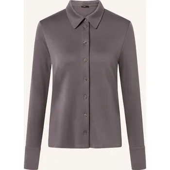 Dámská halenka Windsor. Dámská Košilová Halenka Z Žerzeje, černošedá, 38