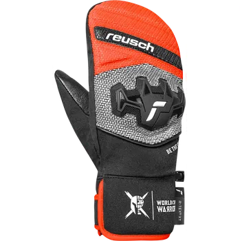 Reusch rukavice Worldcup Warrior R-TEX® XT Junior Mitten 2025/2026 Šedá 4 Dětské
