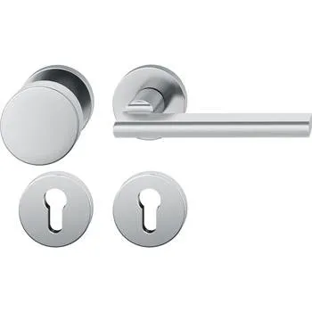 Dveřní kování FSB požární dveřní kování 76 1035, klika-koule, AGL ÖNORM PZ, levá, nerez mat