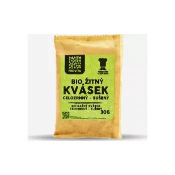 Kvásek sušený žitný celozrnný BIO 30 g
