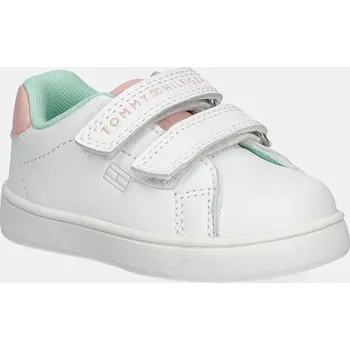 Chlapecké tenisky Dětské sneakers boty Tommy Hilfiger bílá barva, T1A9-33727 T1A9.33727 00X, EUR 28