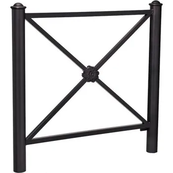 Zábradlí Procity Zábradlí Province délka 1072 mm, hlavice Agora, jednoduchý kříž s růžicí, barva černá RAL9005