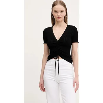 Dámský svetr Svetr HUGO 50538231 černá 99X, vel. S