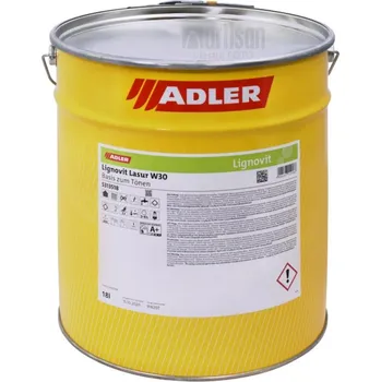 Lak na dřevo ADLER Lignovit Lasur - vodou ředitelná lazura na dřevo v exte