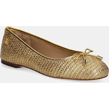 Dámské baleríny Baleríny Lauren Ralph Lauren Jayna zlatá barva, 802956767001 802956767001.710 10Y, EUR 36