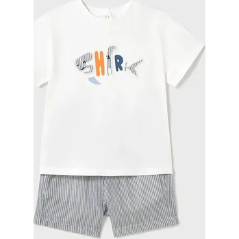 Kojenecké oblečení Dětská bavlněná souprava Mayoral 1253.3H.Baby.PPYA šedá 09X, vel. 74