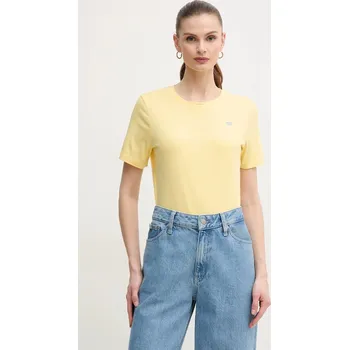 Pánská móda Bavlněné tričko Tommy Hilfiger WW0WW45522 žlutá 11X, vel. XS