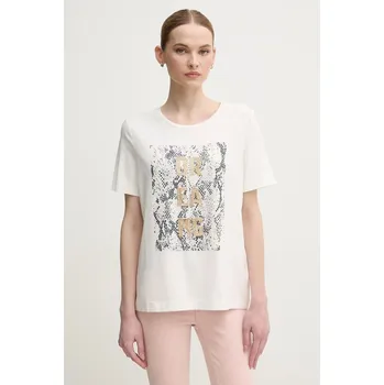 Pánské tričko Tričko OUI bílá barva, 92642 00X, vel. 38