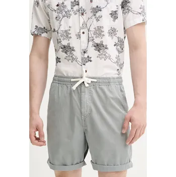 Pánské kraťasy Bavlněné šortky Superdry pánské, šedá barva, M7110479A-05Q M7110479A.05Q 90X, vel. S