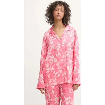 Pánská košile Pyžamová košile BOSS 50539810 růžová 38X, vel. XS