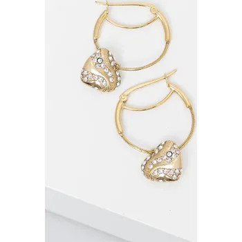 Náušnice Bižuterie Guess JUBE04.505JW zlatá 10Y, vel. ONE SIZE