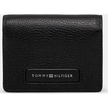 Peněženka Kožená peněženka Tommy Hilfiger AM0AM13254 černá 99X, vel. ONE SIZE