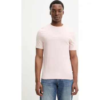 Bavlněné tričko Guess Jeans M4YI52.K8HM0 růžová 03X, vel. XL