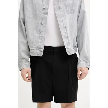 Pánské kraťasy Kraťasy HUGO pánské, černá barva, 50540339 99X, vel. L