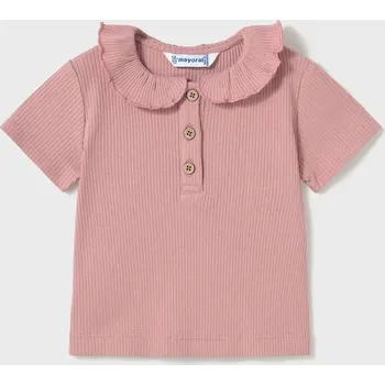 Dětská móda Dětské tričko Mayoral 1104.4G.Baby.PPYA růžová 38X, vel. 80