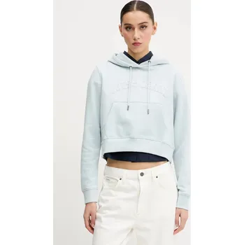 Dámská mikina Bavlněná mikina Guess Jeans W5GQ22.K68I4 modrá 05X, vel. XS