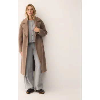 Dámské kalhoty Reserved - Kalhoty se širokými nohavicemi - světle šedá - 885GA-09M - 885GA-09M-XS