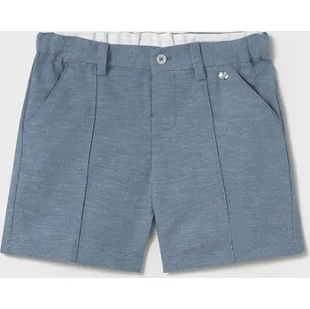 Dětské šortky s příměsí lnu Mayoral modrá barva, 1240 1240.3A.Baby.PPYA 95X, vel. 74