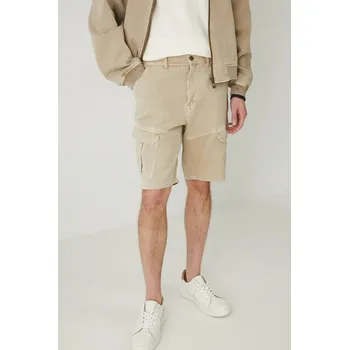 Pánské kraťasy Bavlněné šortky Medicine RS25.SZM825 béžová 08X, vel. M
