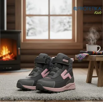 Dívčí tenisky Protetika - zimné topánky SALE grey Veľkosť: 31