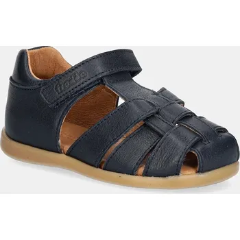 Dívčí sandály Dětské kožené sandály Froddo DANY tmavomodrá barva, G2150199 G2150199.21.24 59X, EUR 21