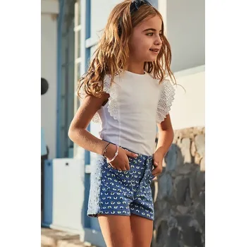 Chlapecké kraťasy Dětské kraťasy Mayoral 3204.6J.Mini.PPYA modrá 55X, vel. 104