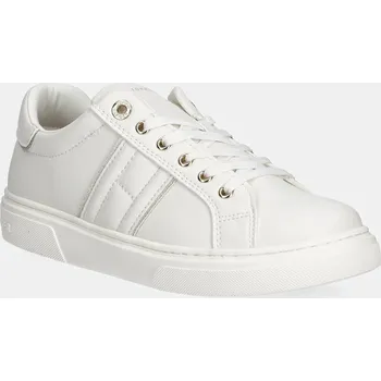 Dívčí tenisky Dětské sneakers boty Tommy Hilfiger bílá barva, T3A9-33745 T3A9.33745 00X, EUR 37