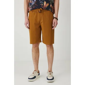 Kraťasy Medicine pánské, hnědá barva RS25.SZM080 82X, vel. S