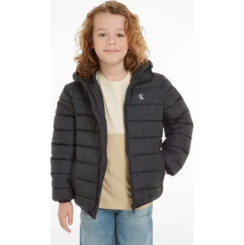 Dětská bunda Calvin Klein Jeans IB0IB02174.9BYH černá 99X, vel. 152